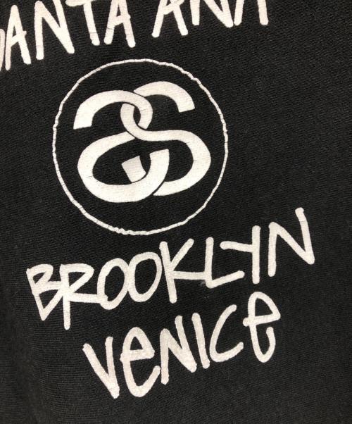 stussy（ステューシー）stussy (ステューシー) World Tour Hood Zip-Up ブラック サイズ:XLの古着・服飾アイテム