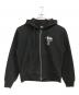 stussy（ステューシー）の古着「World Tour Hood Zip-Up」｜ブラック