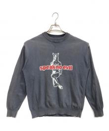 hysteric（ヒステリック）の古着「クルーネックスウェット」｜ブルー