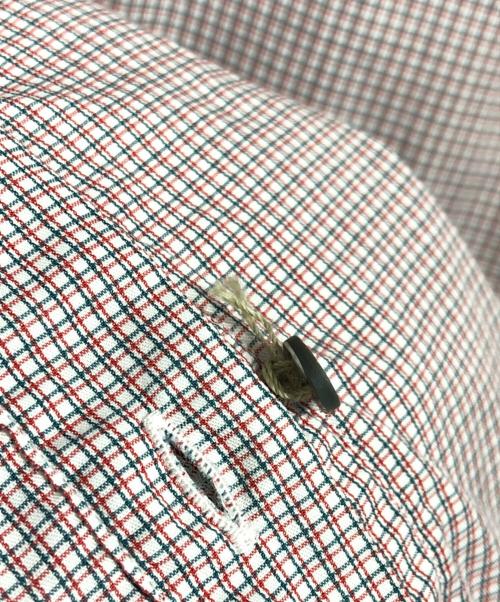 GUCCI（グッチ）GUCCI (グッチ) 長袖シャツ レッド サイズ:41/16の古着・服飾アイテム
