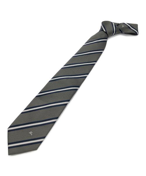 BURBERRY BLACK LABEL（バーバリーブラックレーベル）BURBERRY BLACK LABEL (バーバリーブラックレーベル) ネクタイ ブラック×ネイビー サイズ:表記無しの古着・服飾アイテム
