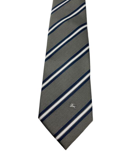 BURBERRY BLACK LABEL（バーバリーブラックレーベル）BURBERRY BLACK LABEL (バーバリーブラックレーベル) ネクタイ ブラック×ネイビー サイズ:表記無しの古着・服飾アイテム