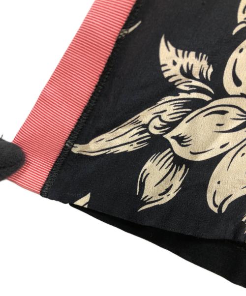 MONCLER（モンクレール）MONCLER (モンクレール) 半袖カットソー ブラック×ベージュ サイズ:Mの古着・服飾アイテム