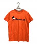MONCLERモンクレール）の古着「半袖カットソー」｜オレンジ