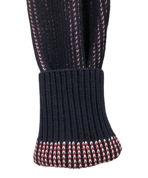 Maison Margiela（メゾンマルジェラ）Maison Margiela (メゾンマルジェラ) クルーネックニット ネイビー サイズ:Sの古着・服飾アイテム