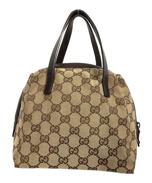 GUCCI（グッチ）GUCCI (グッチ) ハンドバッグ ブラウンの古着・服飾アイテム