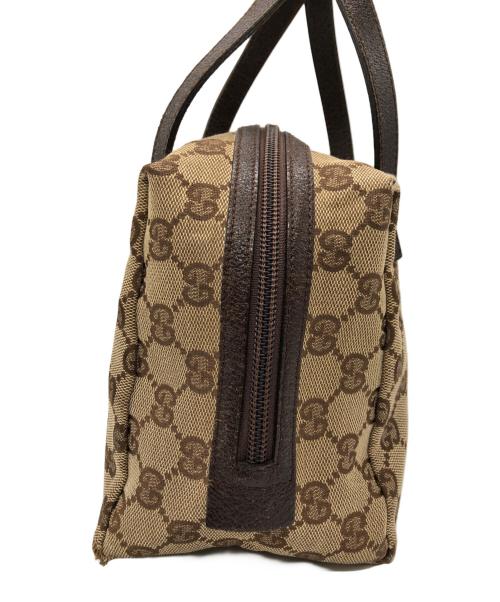 GUCCI（グッチ）GUCCI (グッチ) ハンドバッグ ブラウンの古着・服飾アイテム