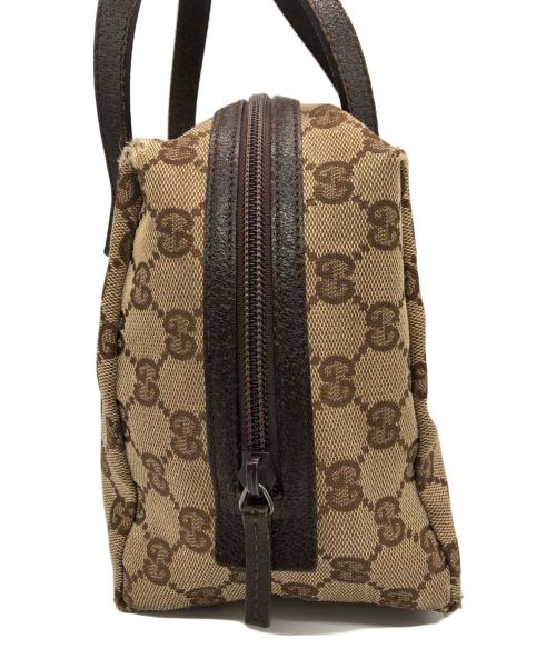 GUCCI（グッチ）GUCCI (グッチ) ハンドバッグ ブラウンの古着・服飾アイテム