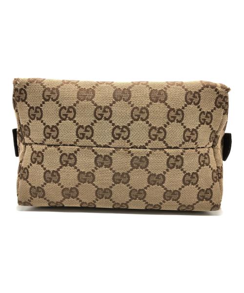 GUCCI（グッチ）GUCCI (グッチ) ハンドバッグ ブラウンの古着・服飾アイテム