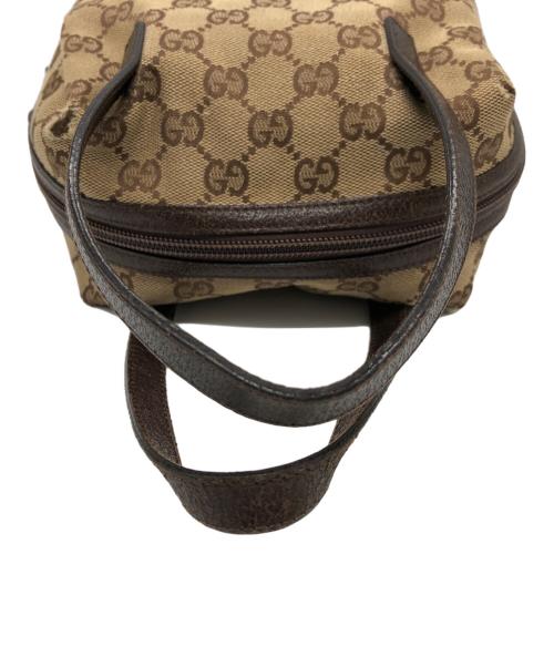 GUCCI（グッチ）GUCCI (グッチ) ハンドバッグ ブラウンの古着・服飾アイテム