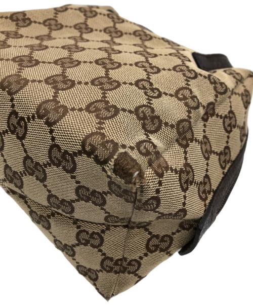 GUCCI（グッチ）GUCCI (グッチ) ハンドバッグ ブラウンの古着・服飾アイテム