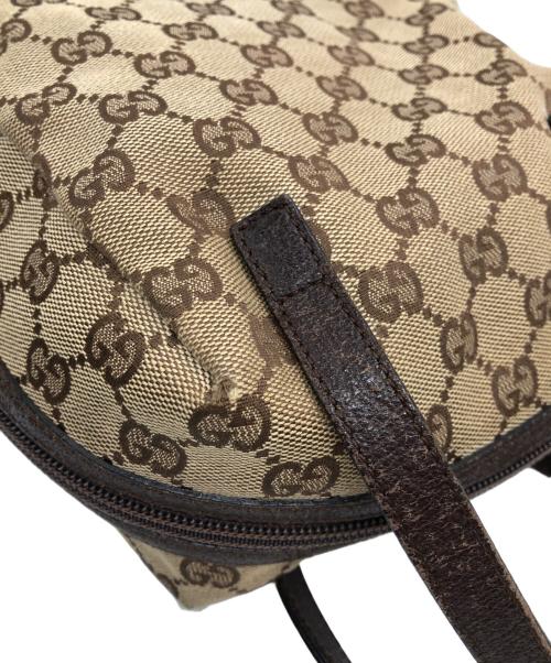 GUCCI（グッチ）GUCCI (グッチ) ハンドバッグ ブラウンの古着・服飾アイテム