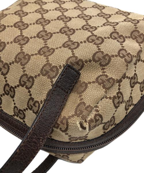 GUCCI（グッチ）GUCCI (グッチ) ハンドバッグ ブラウンの古着・服飾アイテム