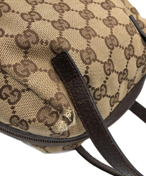 GUCCI（グッチ）GUCCI (グッチ) ハンドバッグ ブラウンの古着・服飾アイテム