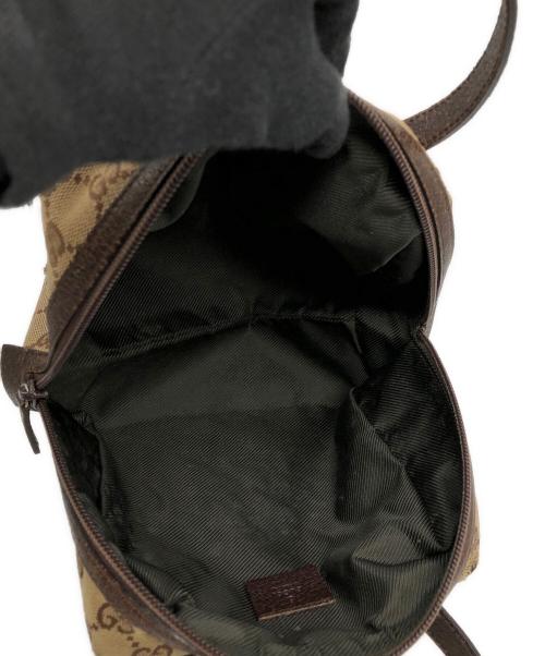 GUCCI（グッチ）GUCCI (グッチ) ハンドバッグ ブラウンの古着・服飾アイテム