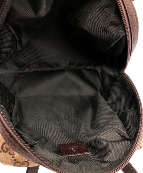 GUCCI（グッチ）GUCCI (グッチ) ハンドバッグ ブラウンの古着・服飾アイテム