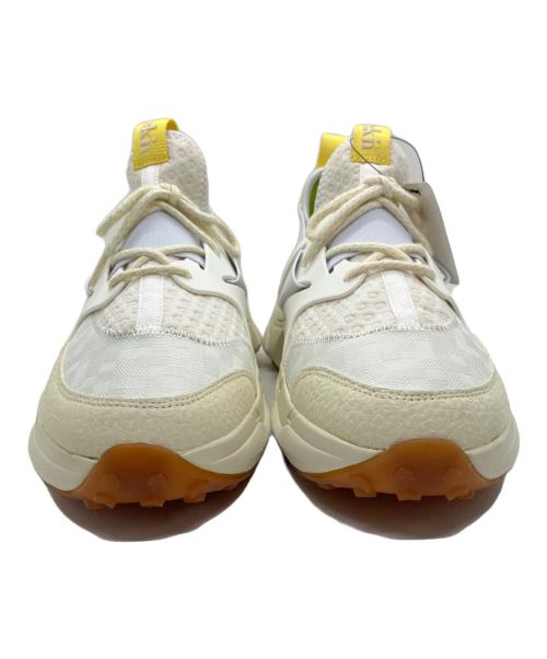 ekin（エクン）ekin (エクン) ローカットスニーカー ホワイト×イエロー サイズ:41 未使用品の古着・服飾アイテム