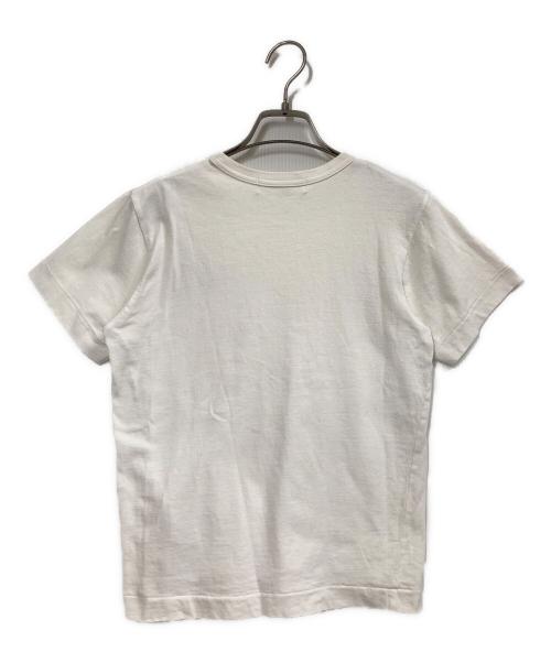 PLAY COMME des GARCONS（プレイコムデギャルソン）PLAY COMME des GARCONS (プレイコムデギャルソン) 半袖カットソー ホワイト サイズ:Mの古着・服飾アイテム