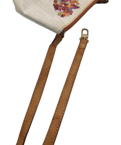 ETRO（エトロ）ETRO (エトロ) トートバッグ ホワイト×ブラウンの古着・服飾アイテム