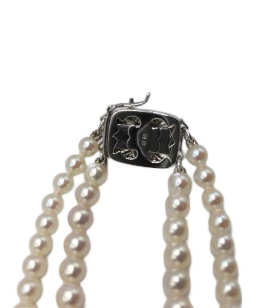 MIKIMOTO（ミキモト）MIKIMOTO (ミキモト) 2連ネックレス ホワイトの古着・服飾アイテム