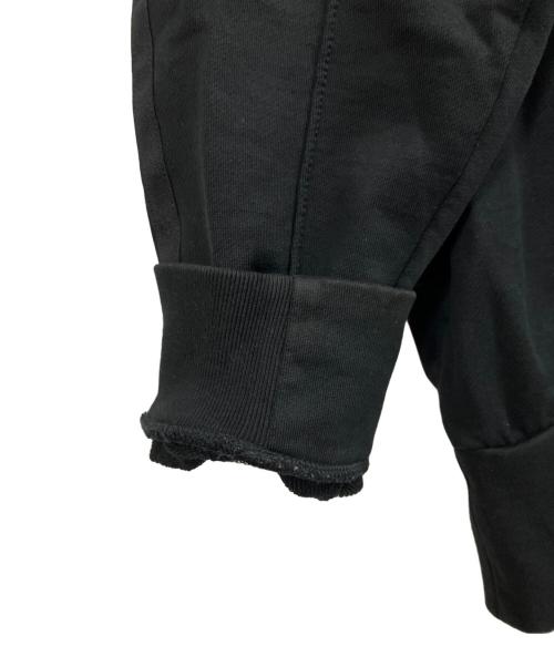 Y-3（ワイスリー）Y-3 (ワイスリー) スカル刺繍ロゴ 黒ストライプ スウェット ブラック サイズ:XSの古着・服飾アイテム