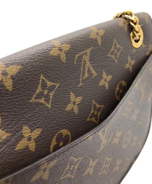 LOUIS VUITTON（ルイ ヴィトン）LOUIS VUITTON (ルイ ヴィトン) Passy/2WAYチェーンショルダーバッグ ブラウンの古着・服飾アイテム