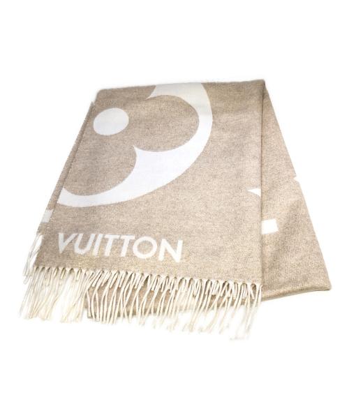 LOUIS VUITTON（ルイ ヴィトン）LOUIS VUITTON (ルイ ヴィトン) マフラー･ジ アルティメット シャイン ベージュの古着・服飾アイテム