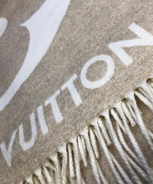 LOUIS VUITTON（ルイ ヴィトン）LOUIS VUITTON (ルイ ヴィトン) マフラー･ジ アルティメット シャイン ベージュの古着・服飾アイテム
