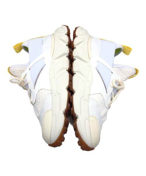 ekn（エクン）ekn (エクン) LIANA/ローカットスニーカー ホワイト×イエロー サイズ:EU39の古着・服飾アイテム