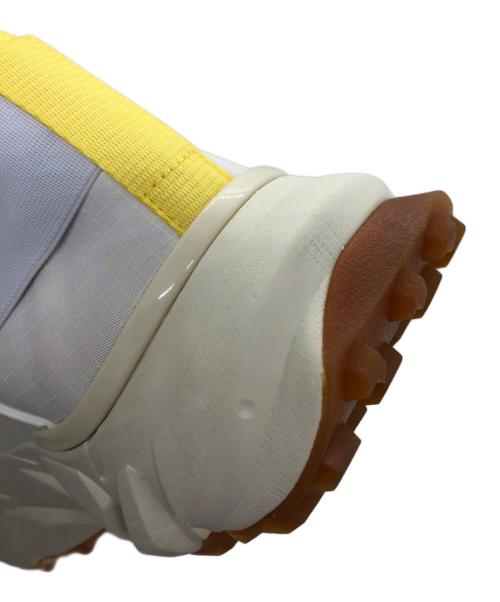 ekn（エクン）ekn (エクン) LIANA/ローカットスニーカー ホワイト×イエロー サイズ:EU39の古着・服飾アイテム