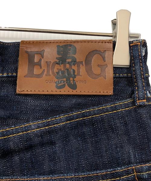 EIGHT G（エイトジー）EIGHT G (エイトジー) 男武/ボタンフライデニムパンツ インディゴ サイズ:W34L34の古着・服飾アイテム