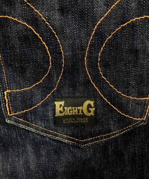 EIGHT G（エイトジー）EIGHT G (エイトジー) 男武/ボタンフライデニムパンツ インディゴ サイズ:W34L34の古着・服飾アイテム