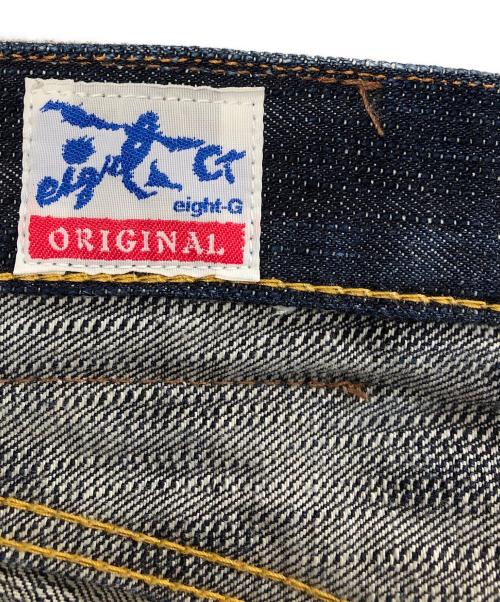 EIGHT G（エイトジー）EIGHT G (エイトジー) 男武/ボタンフライデニムパンツ インディゴ サイズ:W34L34の古着・服飾アイテム