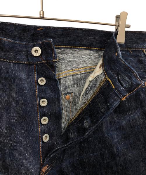 EIGHT G（エイトジー）EIGHT G (エイトジー) 男武/ボタンフライデニムパンツ インディゴ サイズ:W34L34の古着・服飾アイテム