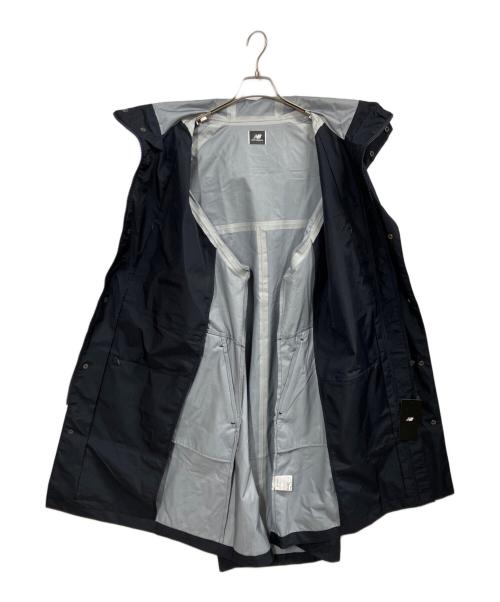 NEW BALANCE（ニューバランス）NEW BALANCE (ニューバランス)  MET24 Hooded Long Jacket ネイビー サイズ:Lの古着・服飾アイテム