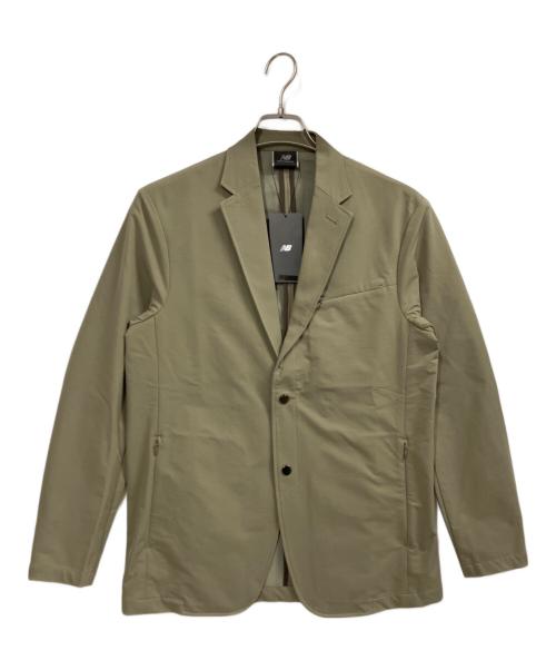 NEW BALANCE（ニューバランス）NEW BALANCE (ニューバランス) MET24 Single Jacket ベージュ サイズ:Ｓ 未使用品の古着・服飾アイテム