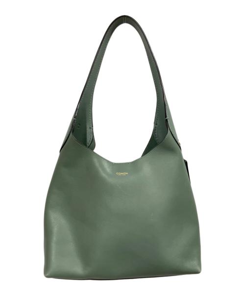 COACH（コーチ）COACH (コーチ) ブルックリンショルダーバッグ グリーンの古着・服飾アイテム