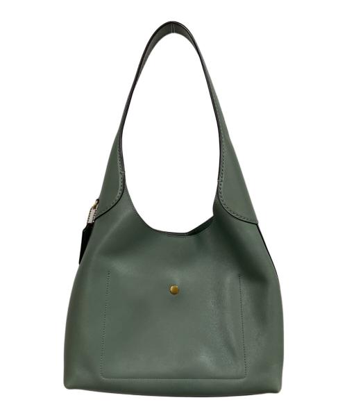 COACH（コーチ）COACH (コーチ) ブルックリンショルダーバッグ グリーンの古着・服飾アイテム
