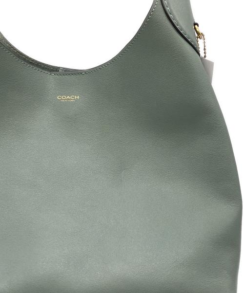 COACH（コーチ）COACH (コーチ) ブルックリンショルダーバッグ グリーンの古着・服飾アイテム