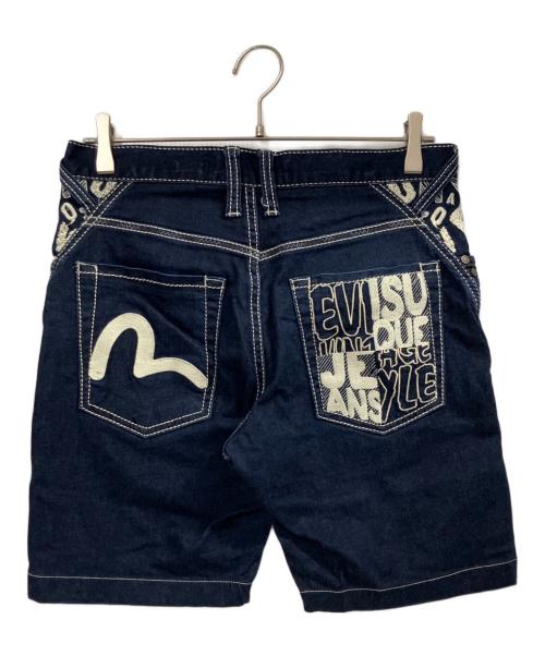 EVISU（エヴィス）EVISU (エヴィス) デニムハーフパンツ インディゴ サイズ:030の古着・服飾アイテム