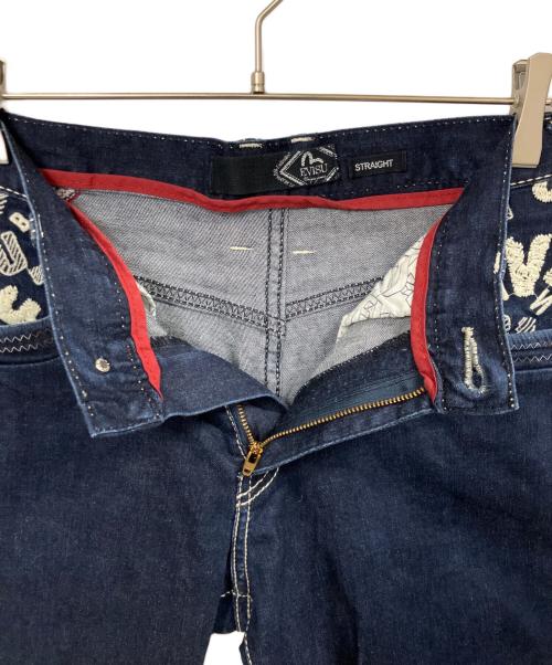 EVISU（エヴィス）EVISU (エヴィス) デニムハーフパンツ インディゴ サイズ:030の古着・服飾アイテム