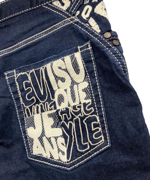 EVISU（エヴィス）EVISU (エヴィス) デニムハーフパンツ インディゴ サイズ:030の古着・服飾アイテム
