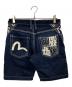 EVISU (エヴィス) デニムハーフパンツ インディゴ サイズ:030：6000円
