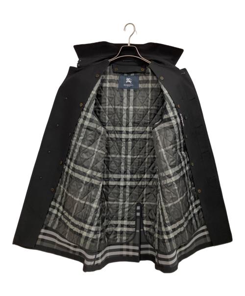 BURBERRY LONDON（バーバリーロンドン）BURBERRY LONDON (バーバリーロンドン) ライナー付きステンカラーコート ブラック サイズ:Lの古着・服飾アイテム