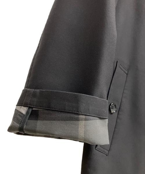 BURBERRY LONDON（バーバリーロンドン）BURBERRY LONDON (バーバリーロンドン) ライナー付きステンカラーコート ブラック サイズ:Lの古着・服飾アイテム