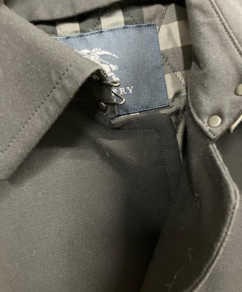 BURBERRY LONDON（バーバリーロンドン）BURBERRY LONDON (バーバリーロンドン) ライナー付きステンカラーコート ブラック サイズ:Lの古着・服飾アイテム