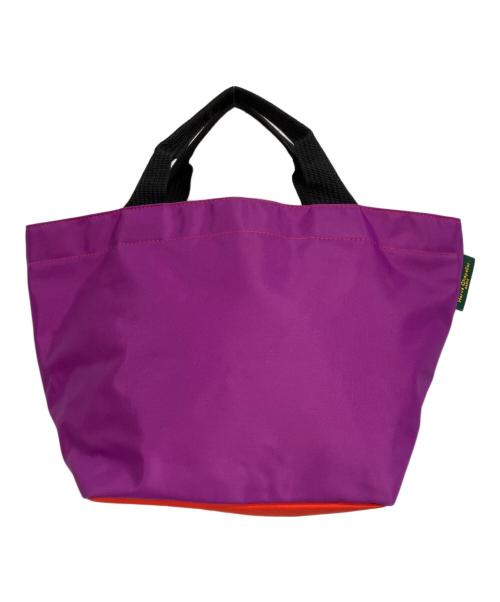 Herve Chapelier（エルベシャプリエ）Herve Chapelier (エルベシャプリエ) 舟型トートバッグ パープル×レッドの古着・服飾アイテム