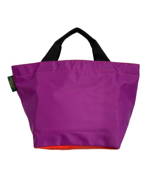 Herve Chapelier（エルベシャプリエ）Herve Chapelier (エルベシャプリエ) 舟型トートバッグ パープル×レッドの古着・服飾アイテム