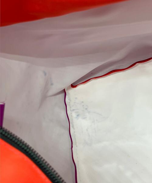 Herve Chapelier（エルベシャプリエ）Herve Chapelier (エルベシャプリエ) 舟型トートバッグ パープル×レッドの古着・服飾アイテム