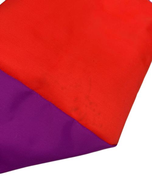 Herve Chapelier（エルベシャプリエ）Herve Chapelier (エルベシャプリエ) 舟型トートバッグ パープル×レッドの古着・服飾アイテム